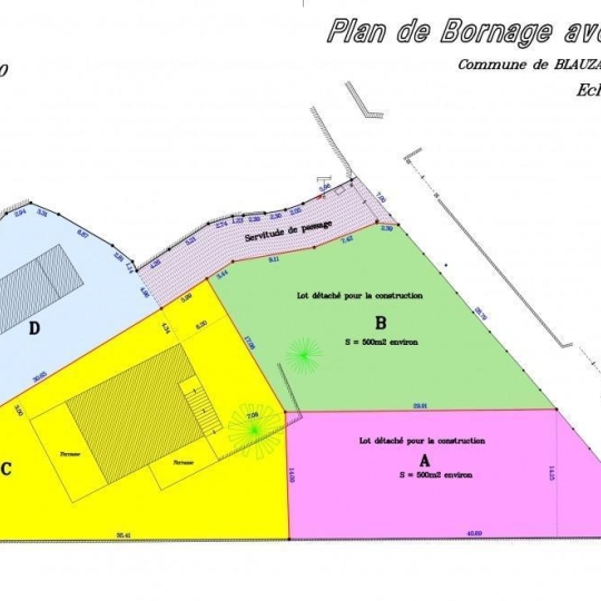  TERRAIN MEDITERRANEEN : Terrain | BLAUZAC (30700) | 500 m2 | 0 € 