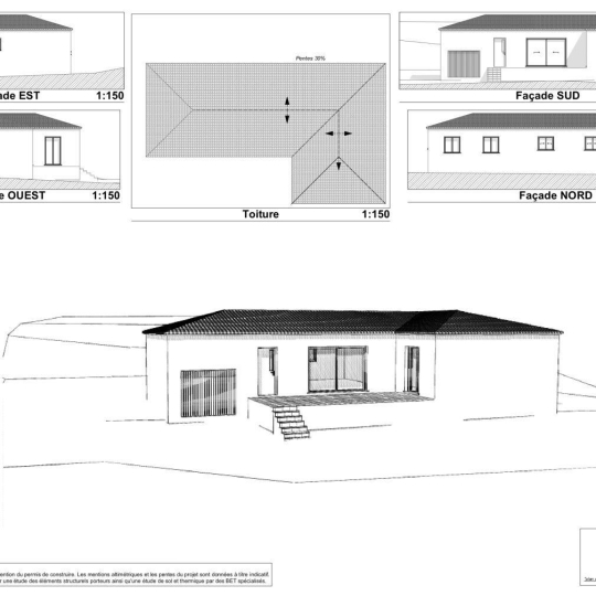  TERRAIN MEDITERRANEEN : Maison / Villa | UZES (30700) | 100 m2 | 269 000 € 