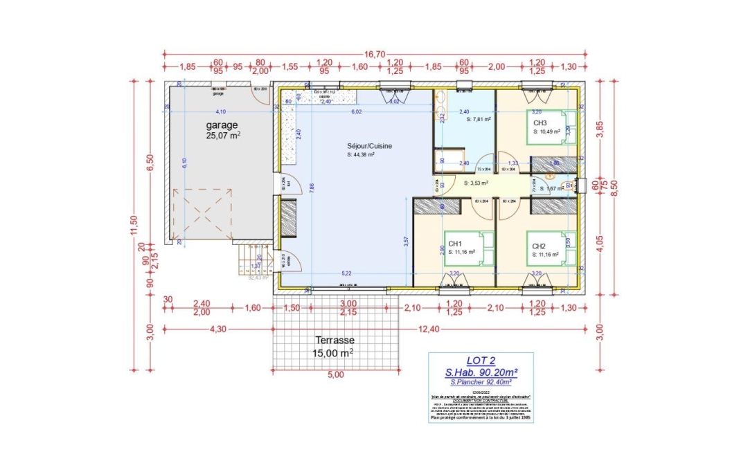 TERRAIN MEDITERRANEEN : House | AIGALIERS (30700) | 90 m2 | 219 000 € 