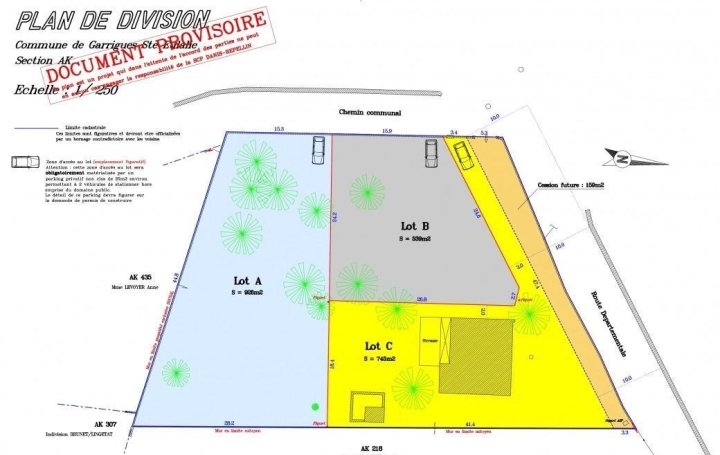  TERRAIN MEDITERRANEEN Terrain | GARRIGUES-SAINTE-EULALIE (30190) | 925 m2 | 0 € 